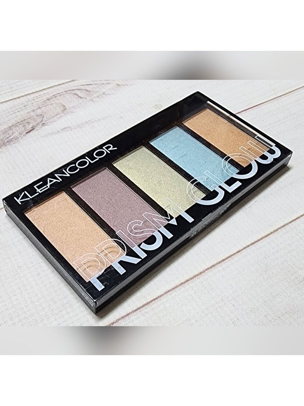 Kleancolor Prism Glow 5 Color Prismatic Highlighter Palette - New In Package